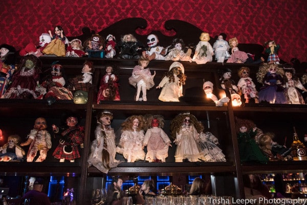 Haunted doll wall